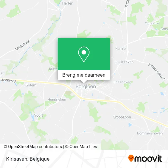 Kirisavan kaart