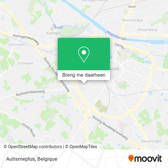 Autismeplus kaart