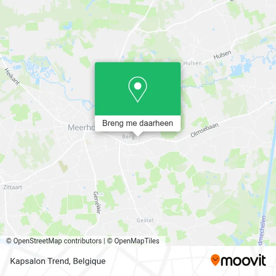 Kapsalon Trend kaart