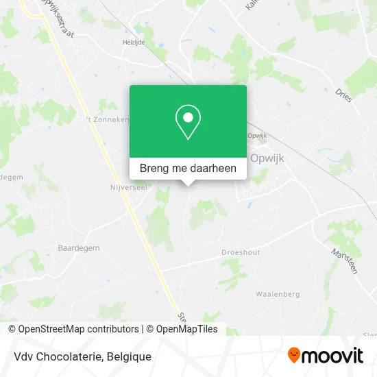 Vdv Chocolaterie kaart