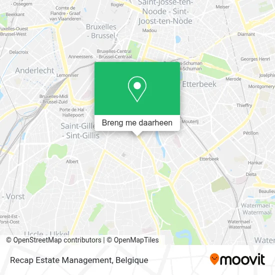 Recap Estate Management kaart