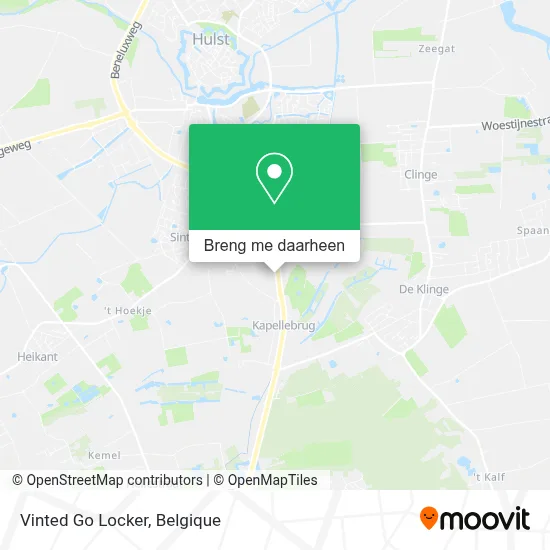 Vinted Go Locker kaart