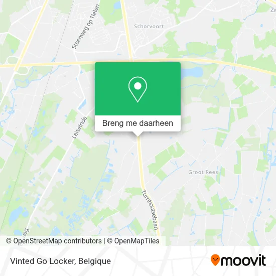 Vinted Go Locker kaart