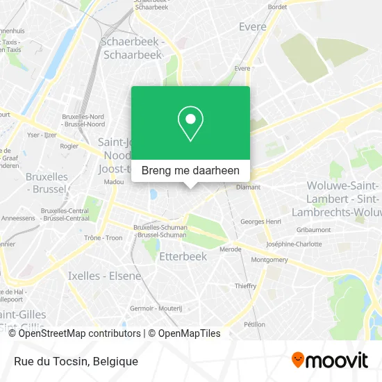 Rue du Tocsin kaart