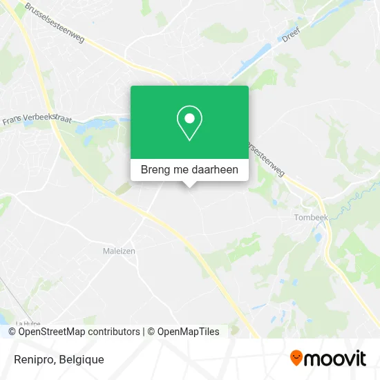 Renipro kaart