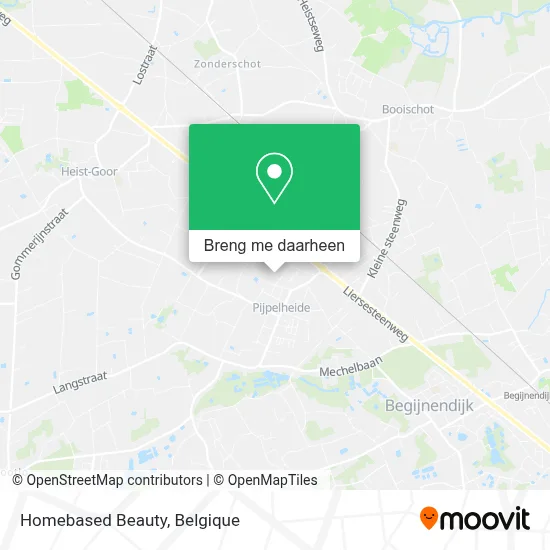 Homebased Beauty kaart