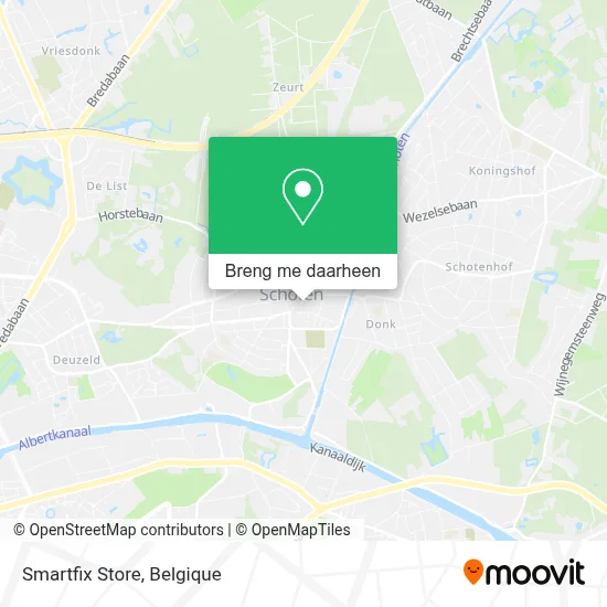 Smartfix Store kaart