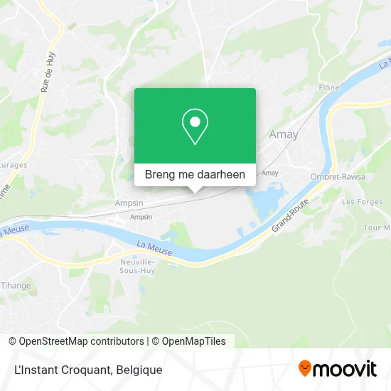 L'Instant Croquant kaart