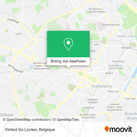 Vinted Go Locker kaart