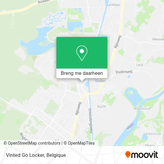 Vinted Go Locker kaart