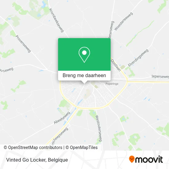 Vinted Go Locker kaart