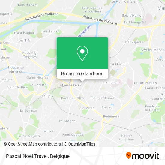 Pascal Noel Travel kaart