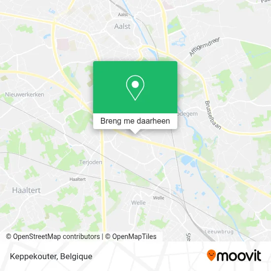 Keppekouter kaart