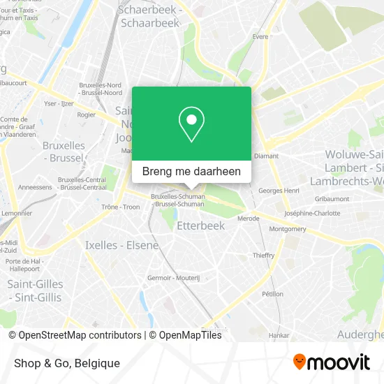 Shop & Go kaart