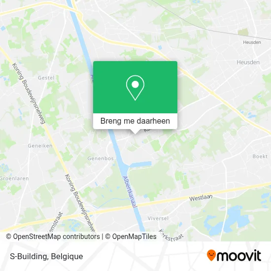 S-Building kaart