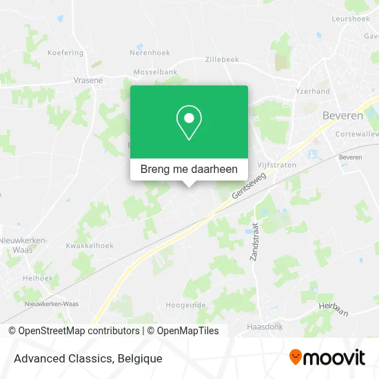 Advanced Classics kaart