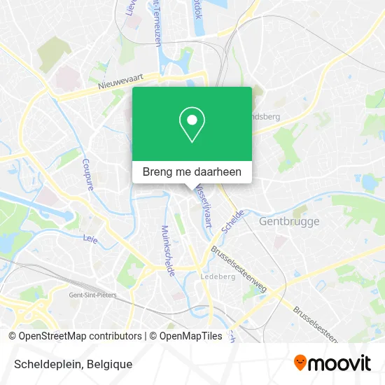 Scheldeplein kaart