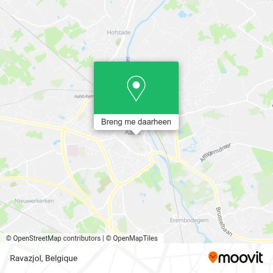 Ravazjol kaart