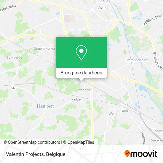 Valentin Projects kaart