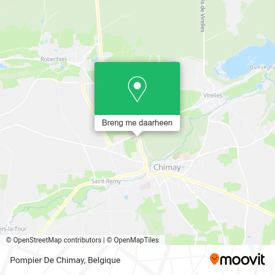 Pompier De Chimay kaart