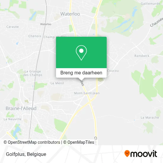 Golfplus kaart