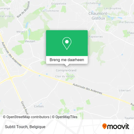 Subtil Touch kaart