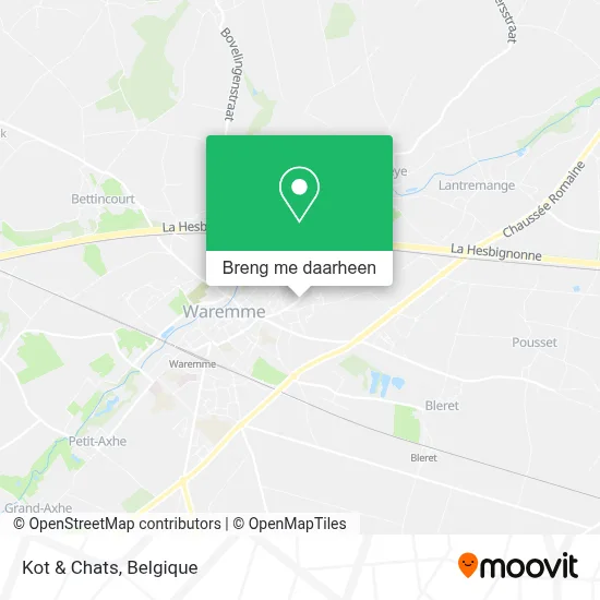 Kot & Chats kaart