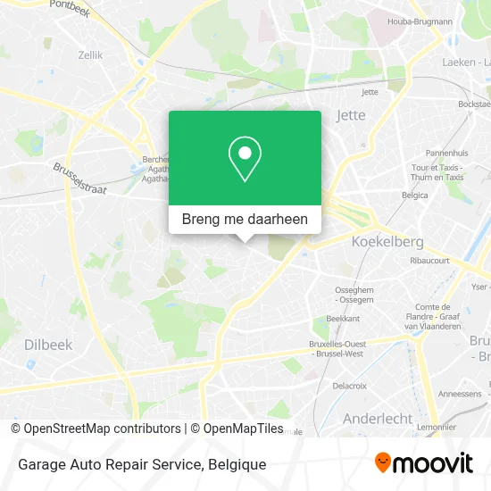 Garage Auto Repair Service kaart