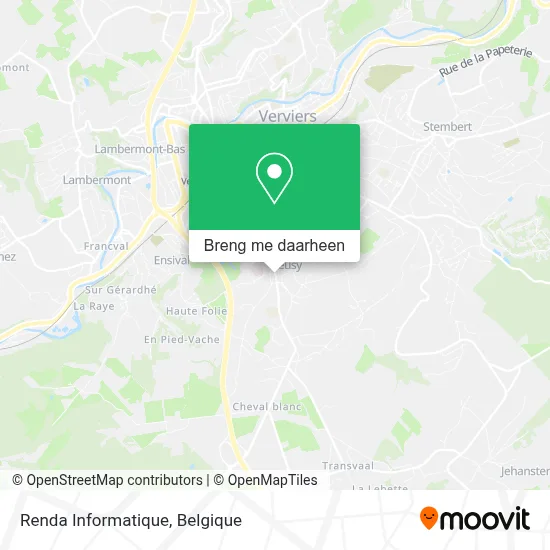 Renda Informatique kaart