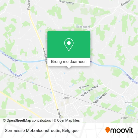 Semaesse Metaalconstructie kaart