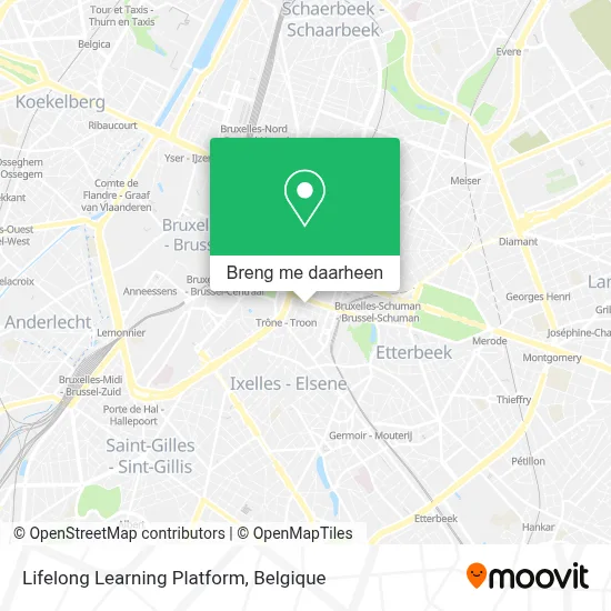 Lifelong Learning Platform kaart