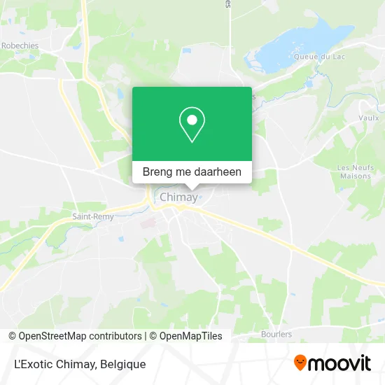 L'Exotic Chimay kaart