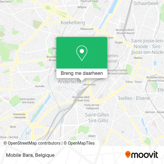 Mobile Bara kaart