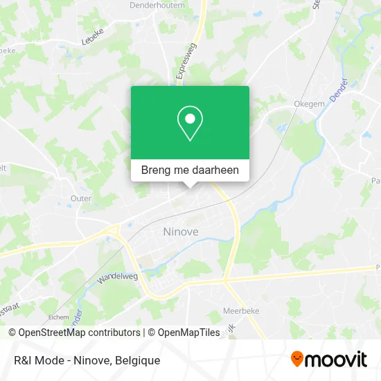 R&I Mode - Ninove kaart