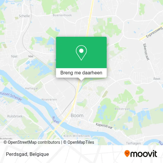 Perdsgad kaart