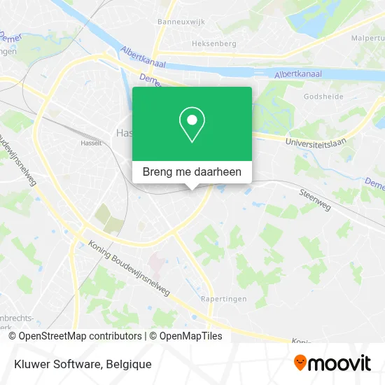Kluwer Software kaart