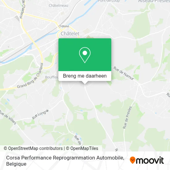 Corsa Performance Reprogrammation Automobile kaart