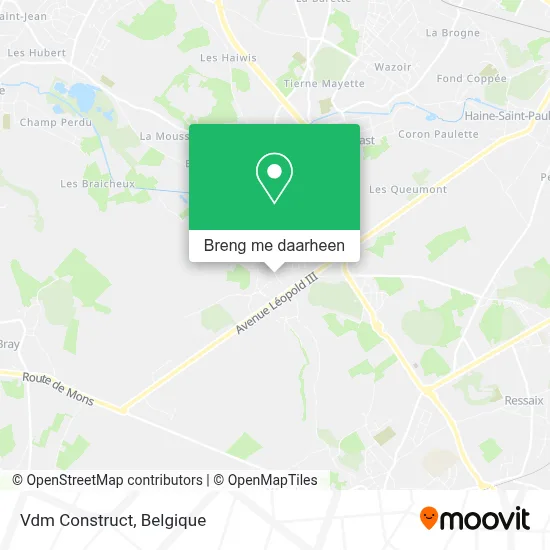 Vdm Construct kaart