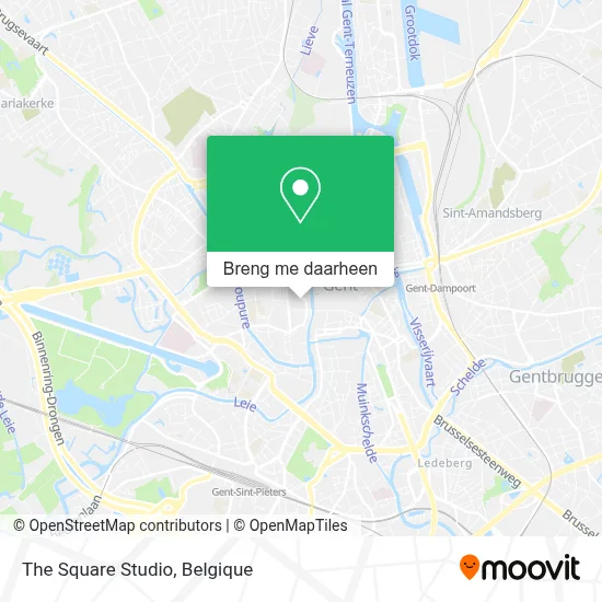 The Square Studio kaart