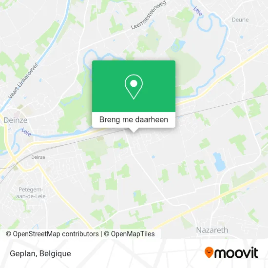 Geplan kaart