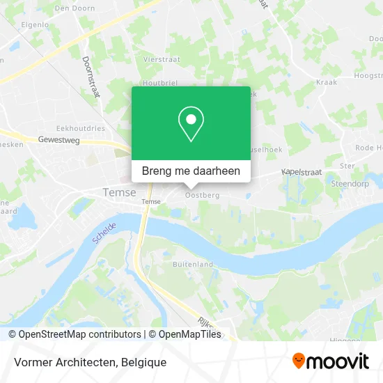 Vormer Architecten kaart