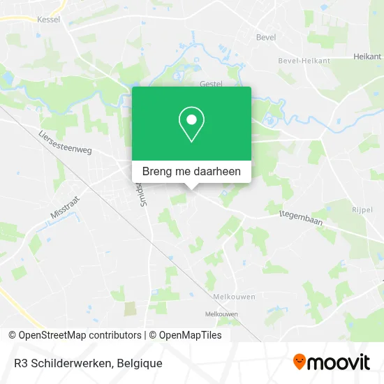 R3 Schilderwerken kaart