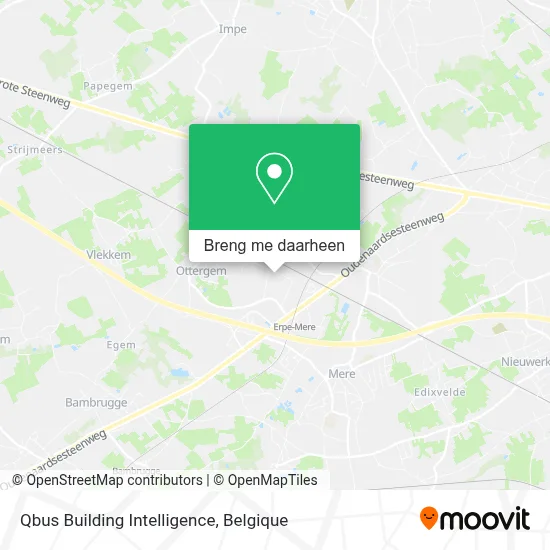 Qbus Building Intelligence kaart