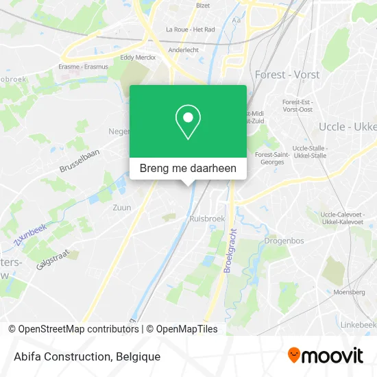 Abifa Construction kaart
