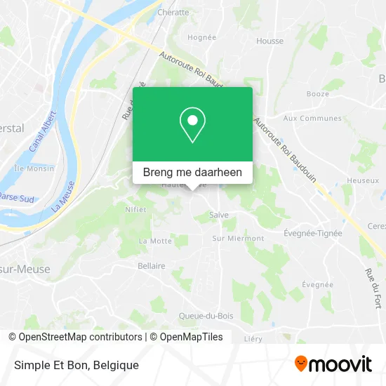 Simple Et Bon kaart