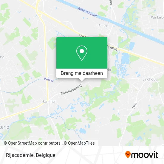 Rijacademie kaart