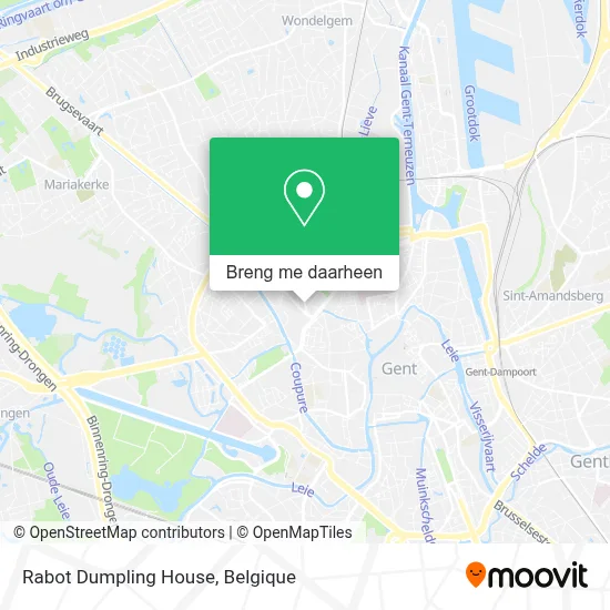 Rabot Dumpling House kaart