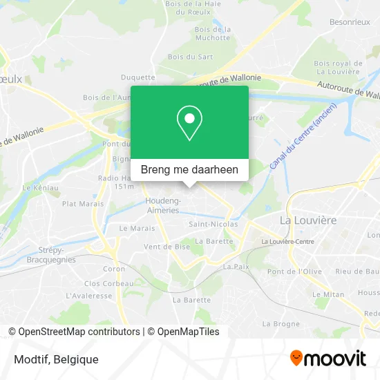 Modtif kaart
