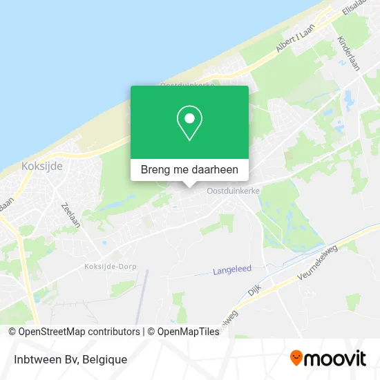 Inbtween Bv kaart