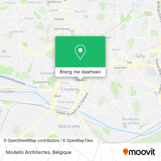 Modello Architectes kaart